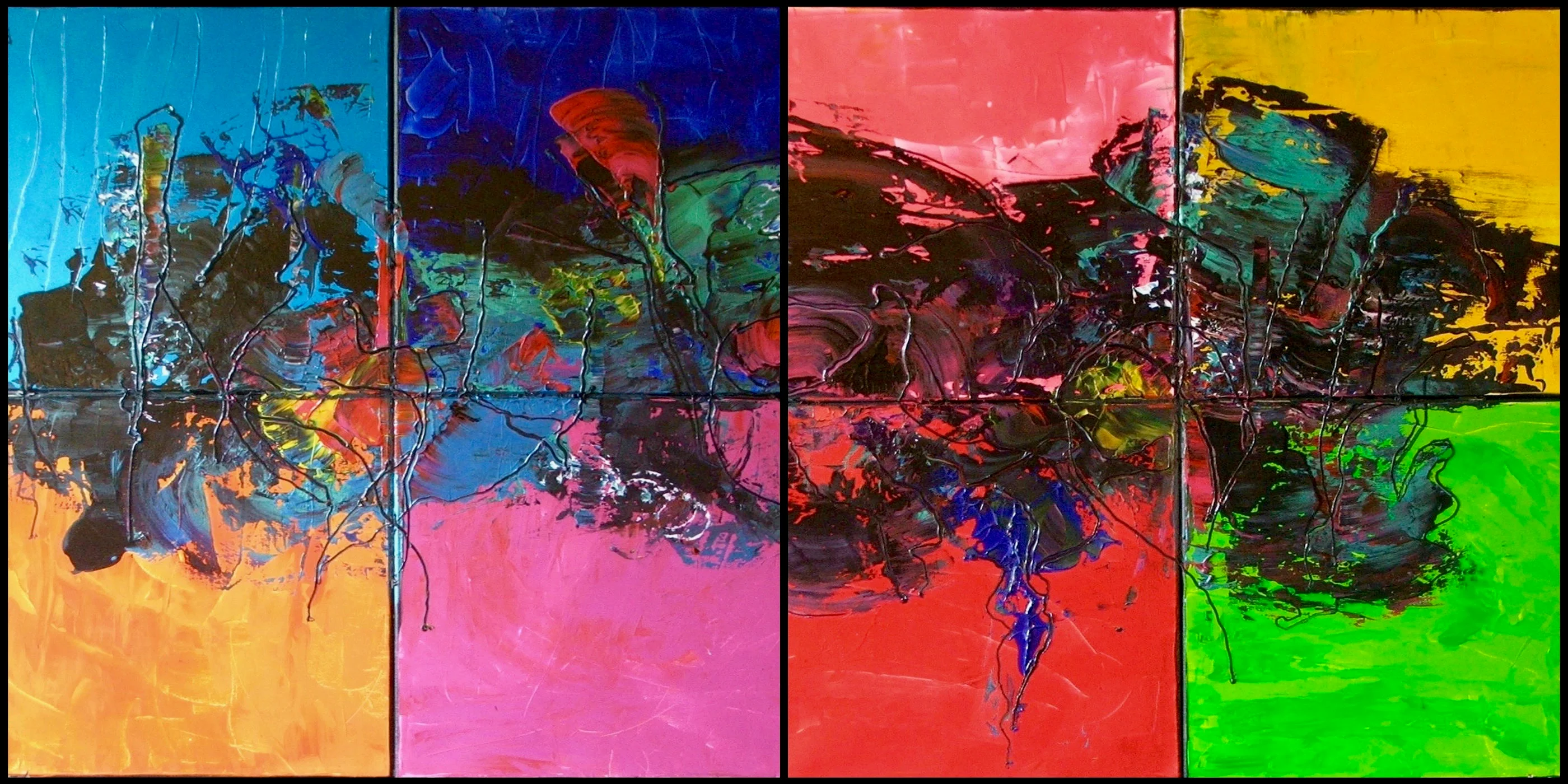 Slowmotion — Schilderij van EllesBB